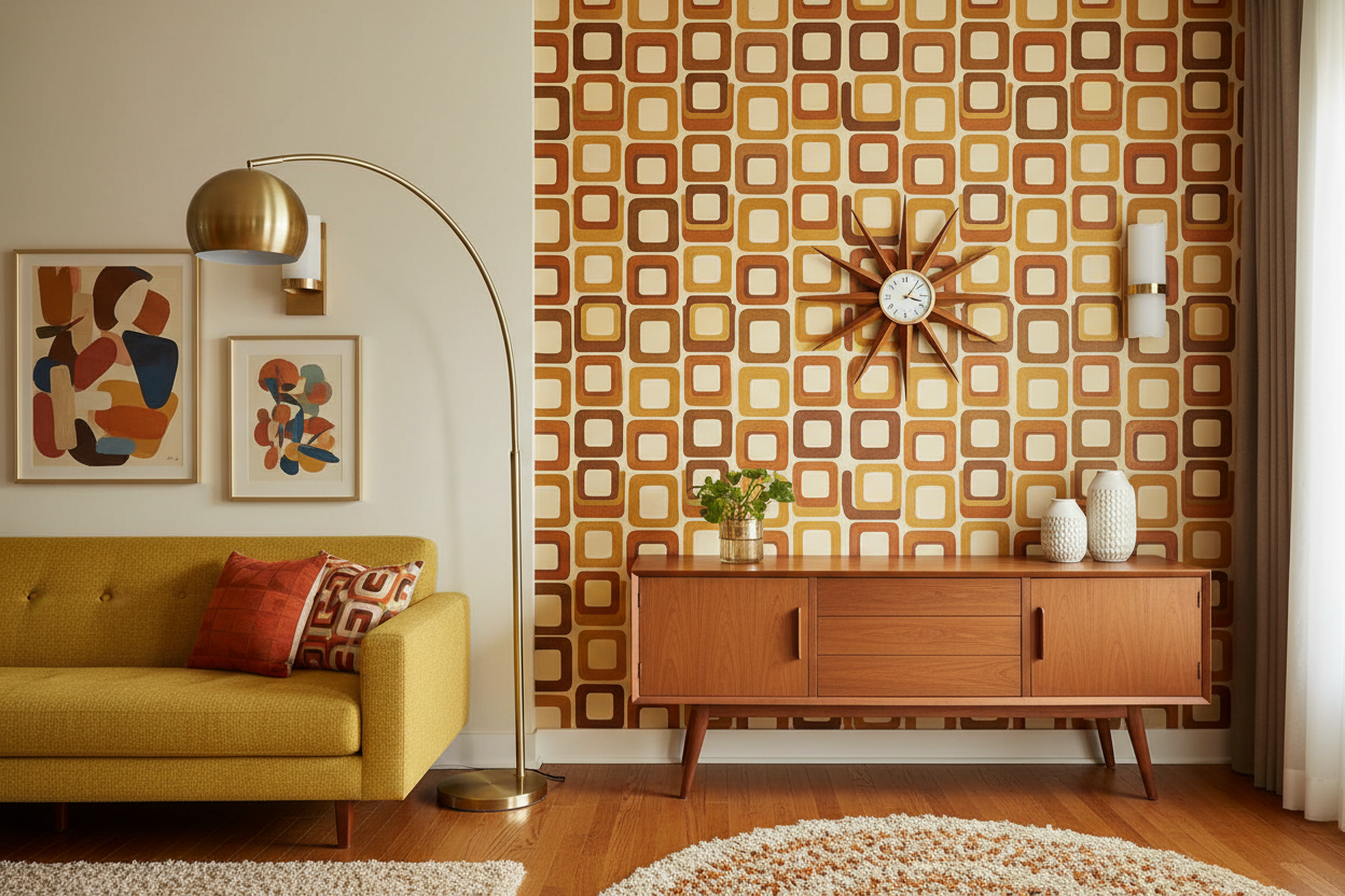 Déco année 60 : l’élégance rétro qui traverse le temps