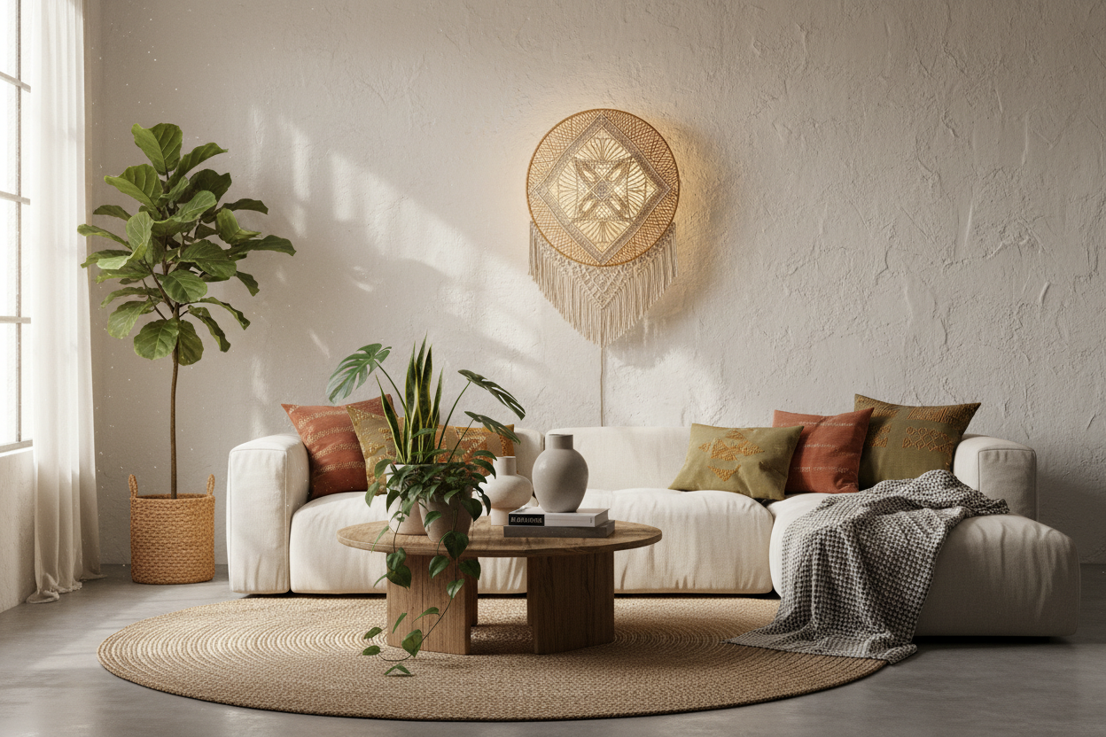 Applique murale bohème