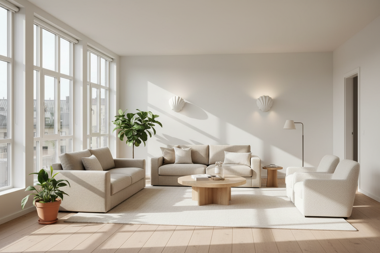 Applique murale coquillage