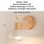 Applique bois murale - Vignette | VAM - Maison Lumière