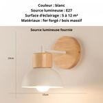 Applique bois murale - Vignette | VAM - Maison Lumière