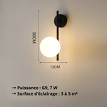 Applique murale LED - Vignette | VAM - Maison Lumière