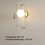 Applique murale LED - Vignette | VAM - Maison Lumière