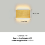 Applique murale argent - Vignette | VAM - Maison Lumière