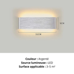 Applique murale argent - Vignette | VAM - Maison Lumière