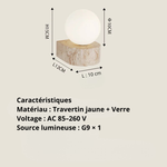 Applique murale beige - Vignette | VAM - Maison Lumière