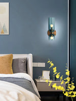 Applique murale bleue - Vignette | VAM - Maison Lumière