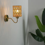 Applique murale cannage osier - Vignette | VAM - Maison Lumière