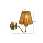 Applique murale cannage osier - Vignette | VAM - Maison Lumière