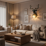 Applique murale cerf - Vignette | VAM - Maison Lumière