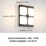 Applique murale exterieur design - Vignette | VAM - Maison Lumière