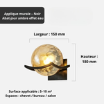 Applique murale globe - Vignette | VAM - Maison Lumière