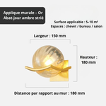 Applique murale globe - Vignette | VAM - Maison Lumière