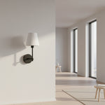 Applique murale lin - Vignette | VAM - Maison Lumière