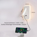 Applique murale liseuse - Vignette | VAM - Maison Lumière