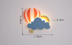 Applique murale montgolfière - Vignette | VAM - Maison Lumière