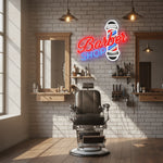 Applique murale néon barber - Vignette | VAM - Maison Lumière