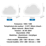 Applique murale nuage - Vignette | VAM - Maison Lumière
