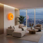 Applique murale orange - Vignette | VAM - Maison Lumière