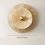 Applique murale paille - Vignette | VAM - Maison Lumière