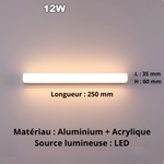 Applique murale pour salle de bain - Vignette | VAM - Maison Lumière