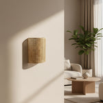 Applique murale raphia - Vignette | VAM - Maison Lumière