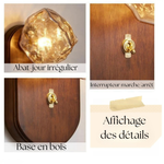 Applique murale verre soufflé - Vignette | VAM - Maison Lumière