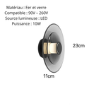 Applique led murale - Vignette | VAM - Maison Lumière