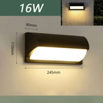 Applique murale extérieure Led étanche IP66 - Vignette | VAM - Maison Lumière