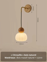 Applique murale style ancien noyer japonais - Vignette | VAM - Maison Lumière