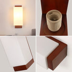 Applique murale vintage en bois - Vignette | VAM - Maison Lumière