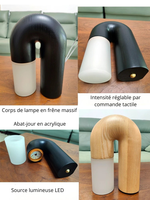 Appliques murales en bois - Vignette | VAM - Maison Lumière