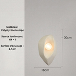 Applique murale en blanc - Vignette | VAM - Maison Lumière