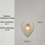 Applique murale en blanc - Vignette | VAM - Maison Lumière