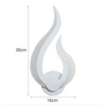 Lampe murale LED moderne à flamme - Vignette | VAM - Maison Lumière