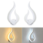 Lampe murale LED moderne à flamme - Vignette | VAM - Maison Lumière