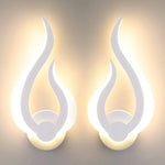 Lampe murale LED moderne à flamme - Vignette | VAM - Maison Lumière