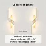 Longue applique murale - Vignette | VAM - Maison Lumière