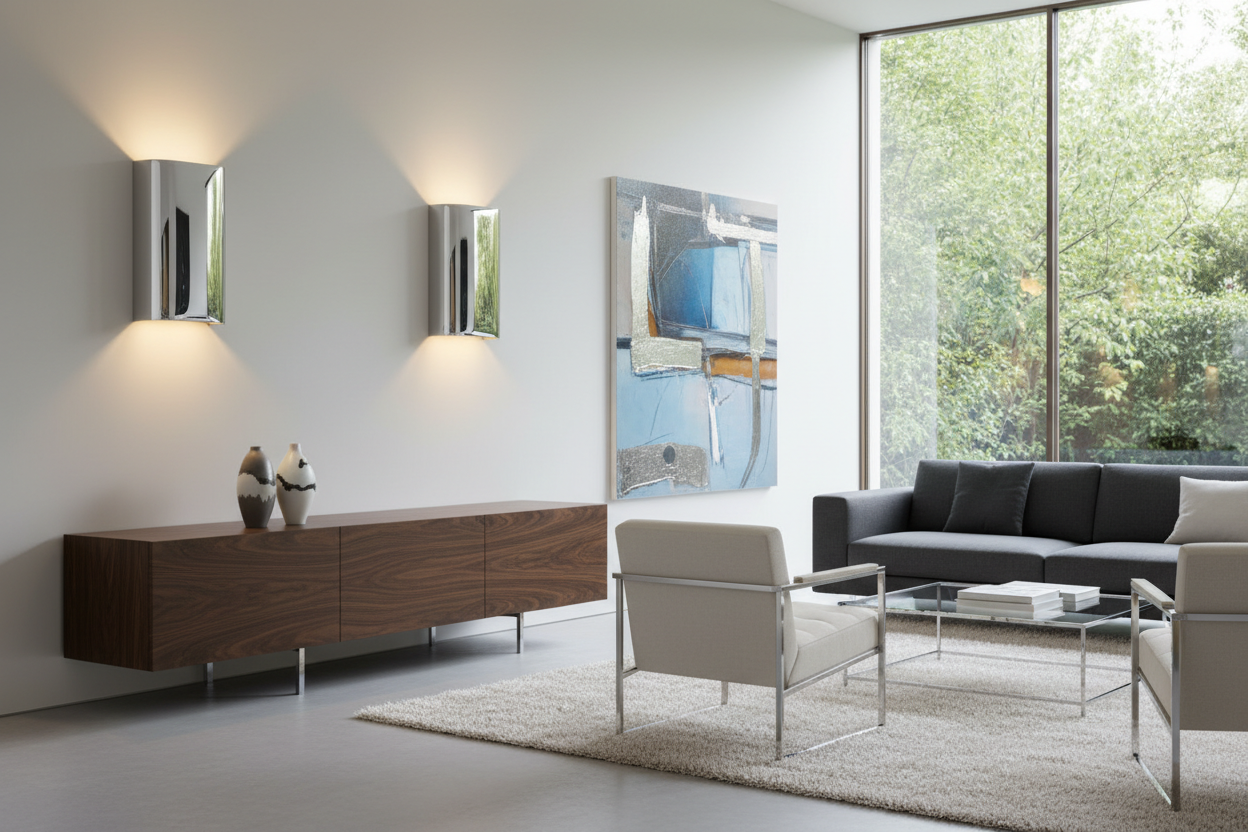Acier chromé : l’élégance moderne au service de la décoration intérieure