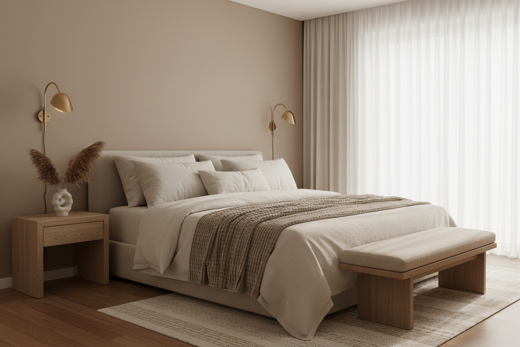 Chambre couleur naturelle : créer un cocon apaisant et lumineux