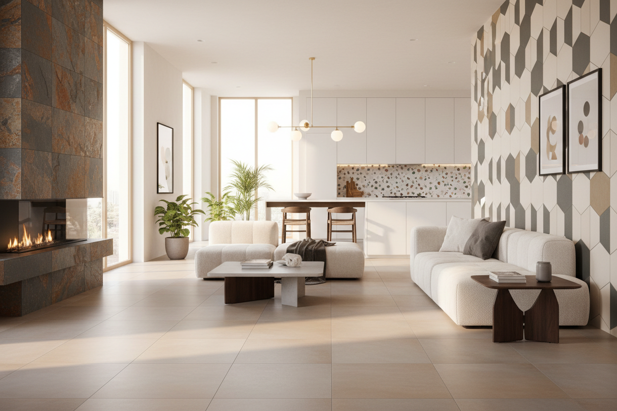 Mode carrelage : les tendances incontournables pour un intérieur moderne