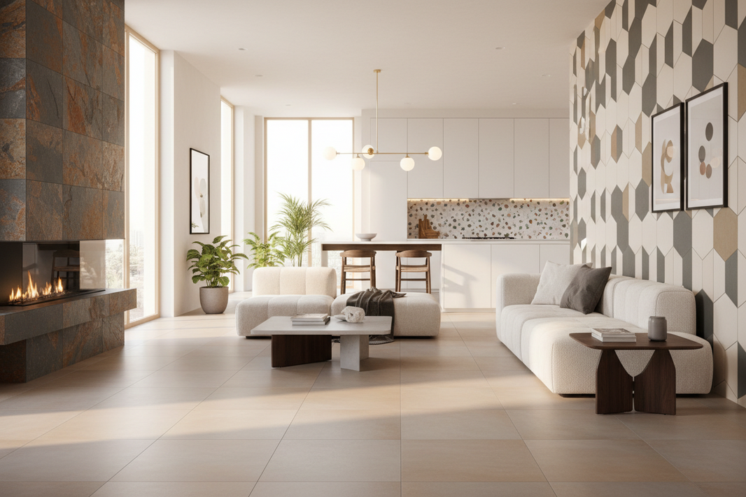 Mode carrelage : les tendances incontournables pour un intérieur moderne