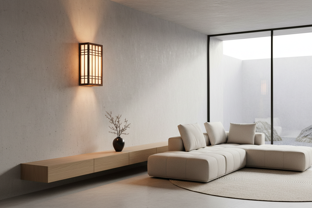 Applique murale japonaise