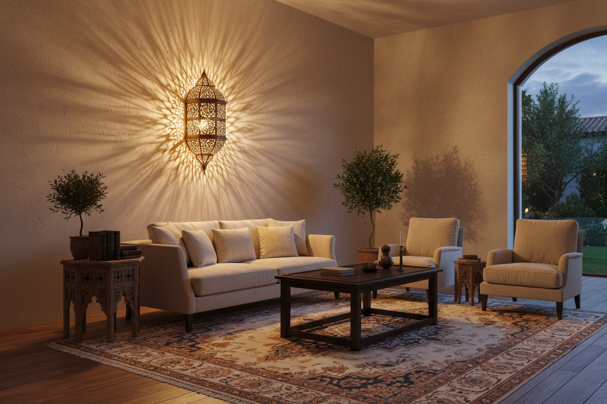 Applique murale orientale