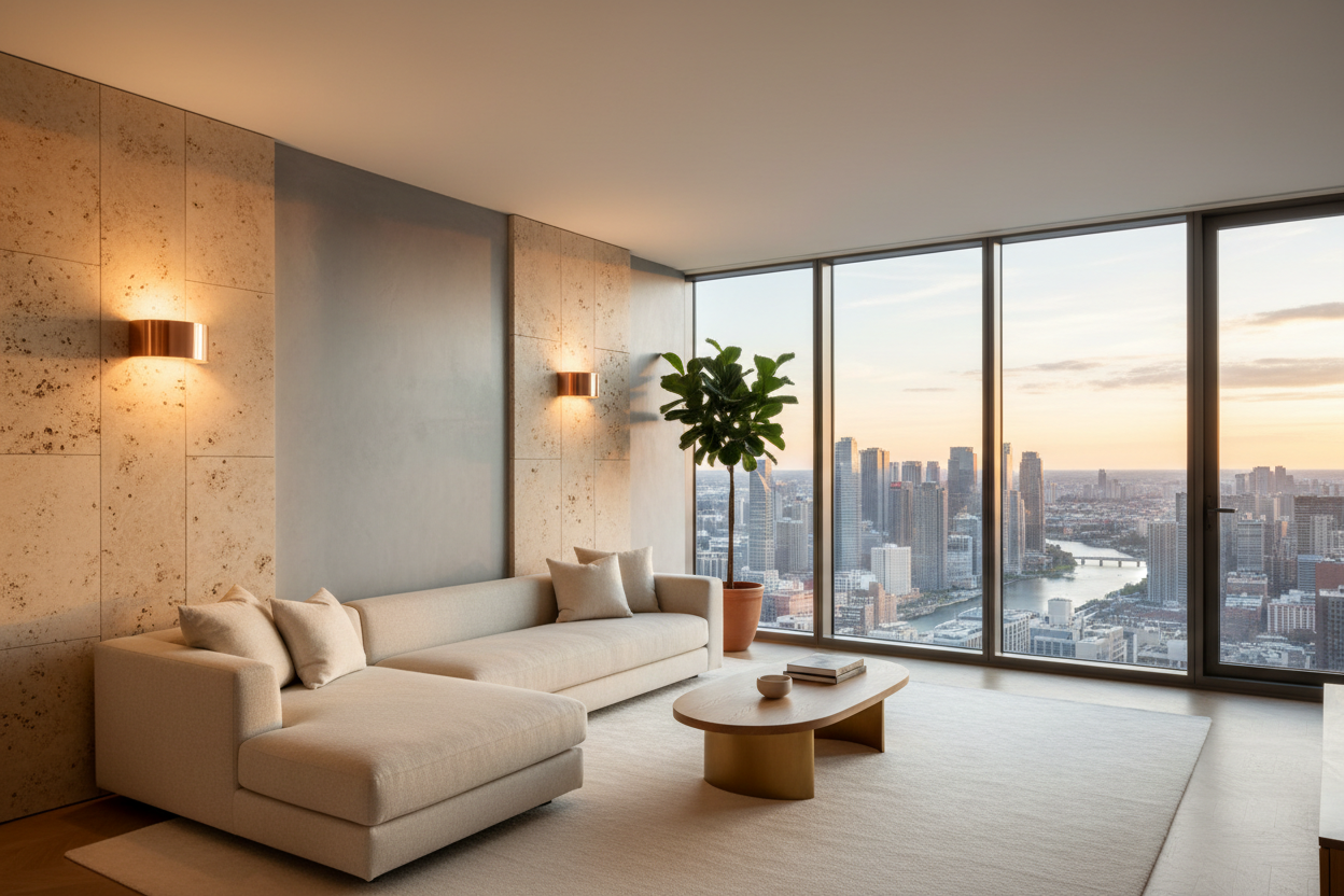 Applique murale cuivre