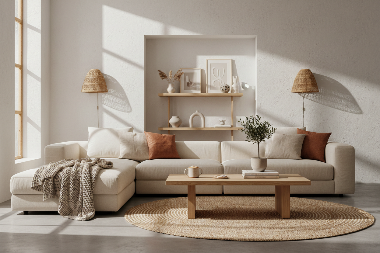 Applique murale osier