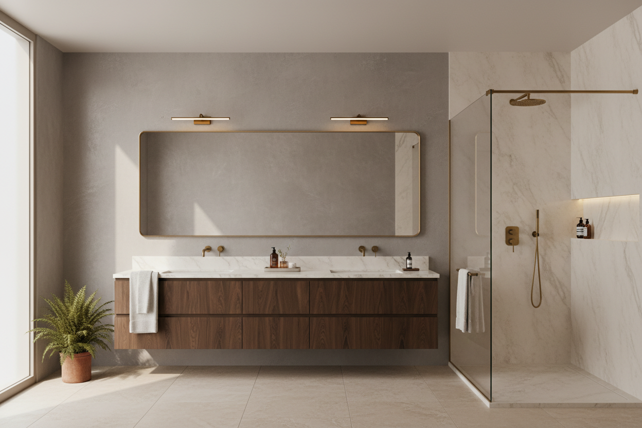 Applique murale salle de bain