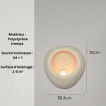 Applique murale en blanc - Vignette | VAM - Maison Lumière