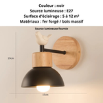 Applique bois murale - Vignette | VAM - Maison Lumière