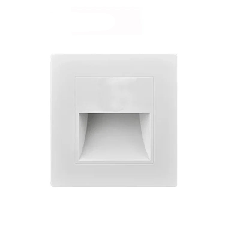 Applique encastrable murale blanc sans capteur